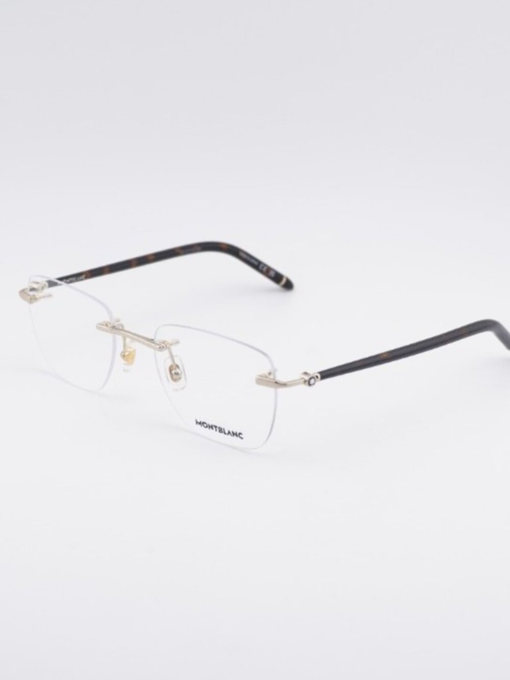 Montblanc MB0274O 004 Eyeglasses Gold 53mm Square Frame